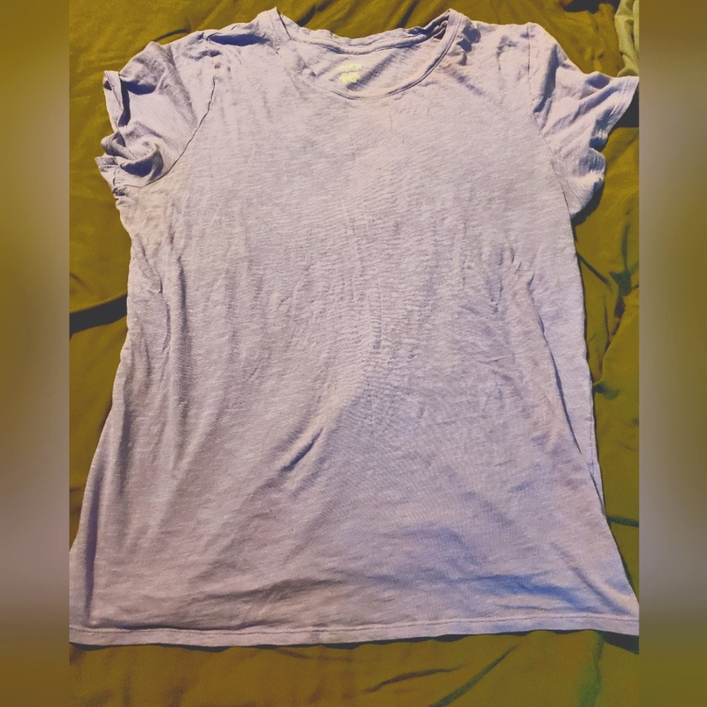 PINK pastel purple crew neck shirt